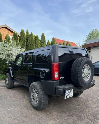 Hummer H3 cena 61900 przebieg: 93000, rok produkcji 2007 z Tuszyn małe 191